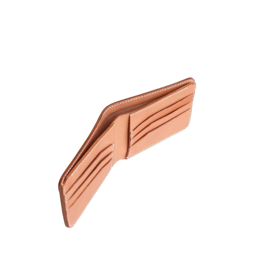 short wallet vegetable tanned  handmade